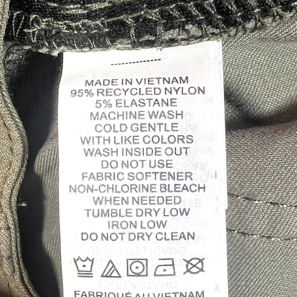 prAna Shorts Womens 0 Green Camo Halle Short ll 5" Nylon Stretch Hiking Outdoors - Picture 7 of 12